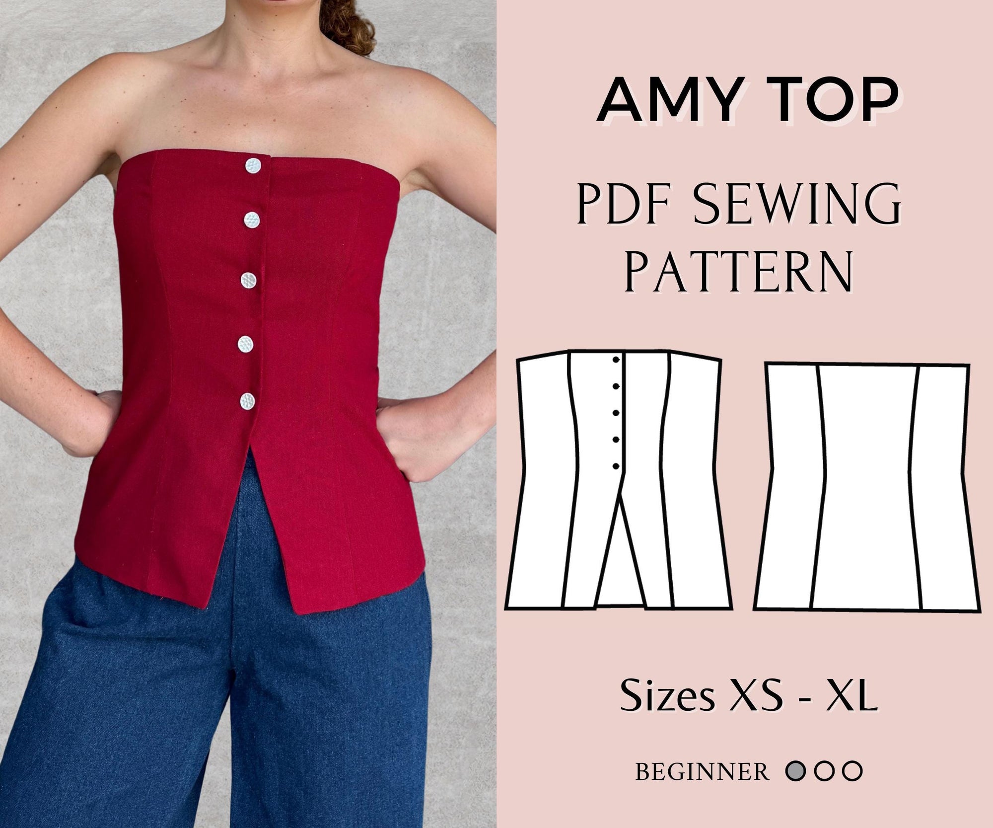 Amy Top Pattern