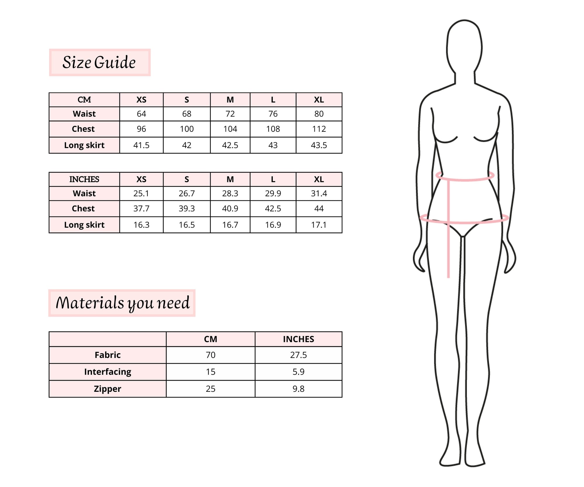 Isa Skirt Pattern