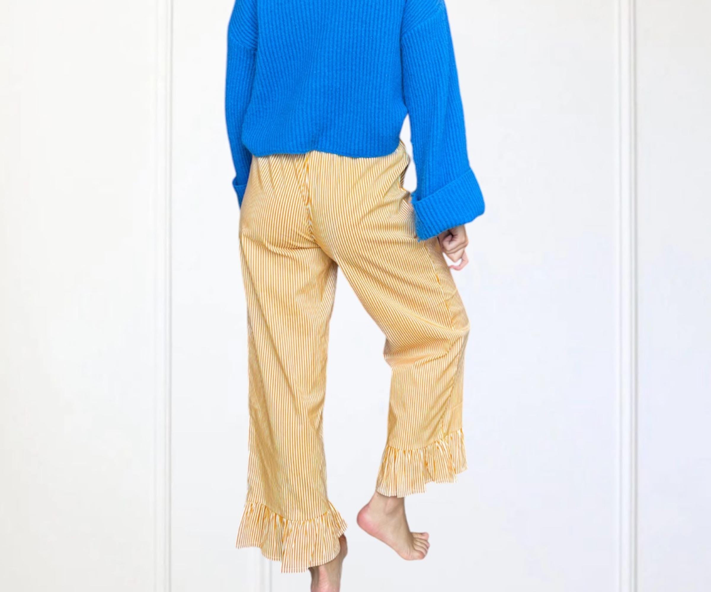 Ruffled Pants Pattern