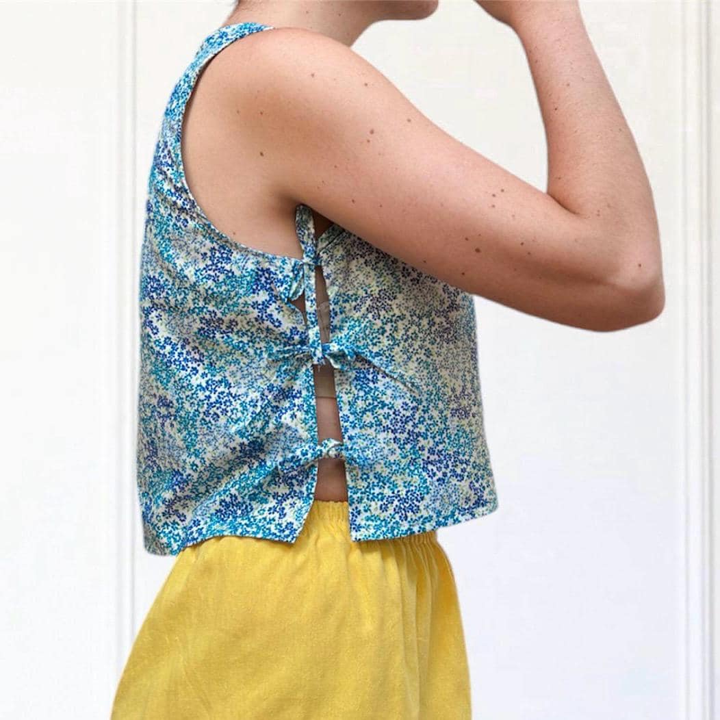 Tie Side Top Pattern
