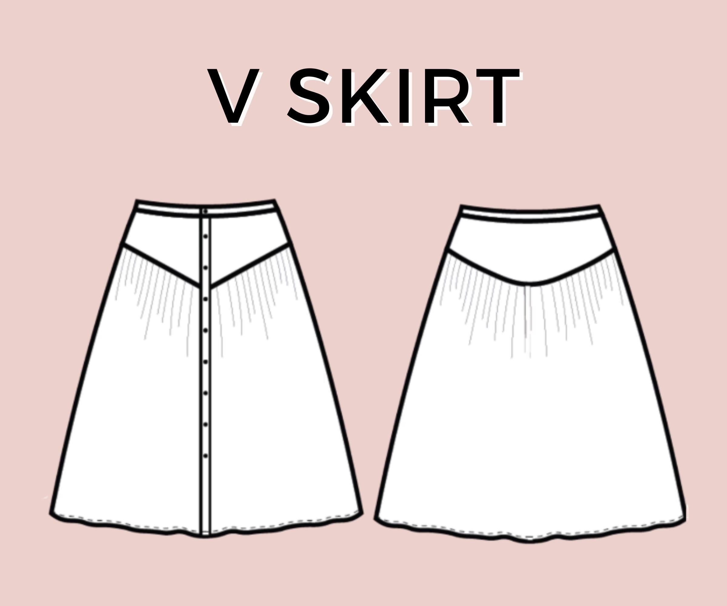 V Skirt Pattern