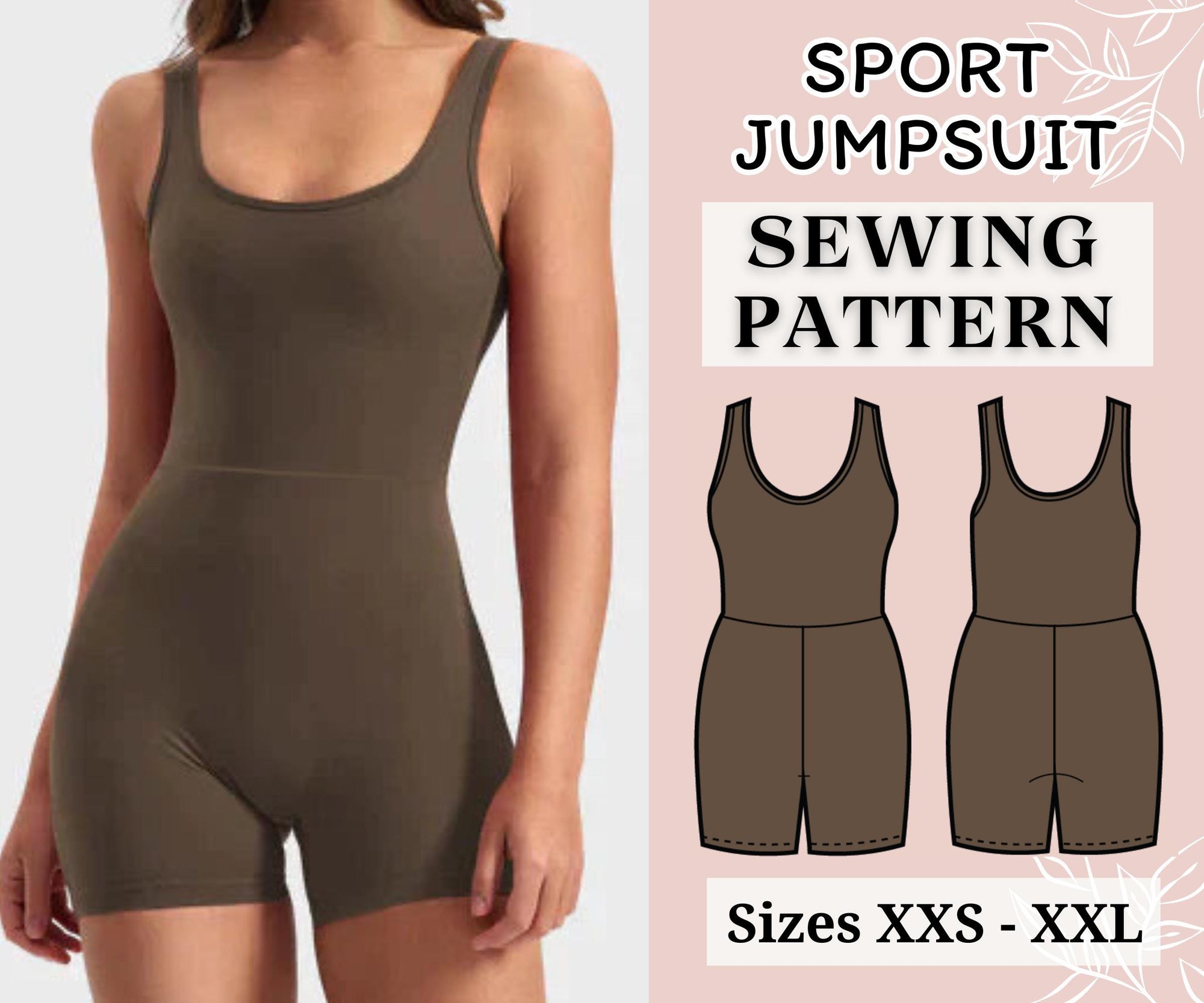 Sport Jumpsuit Pattern