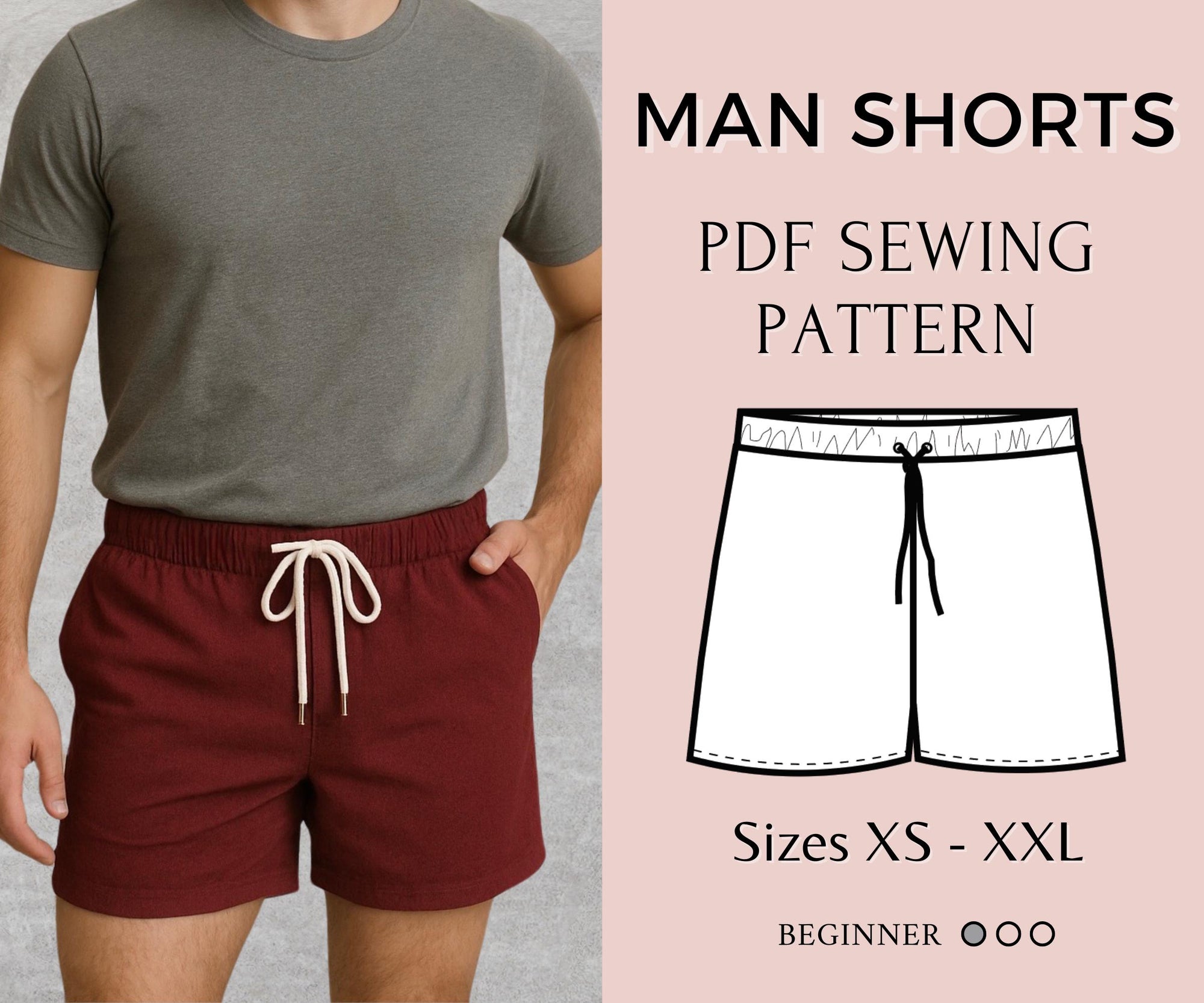 Man Shorts Pattern