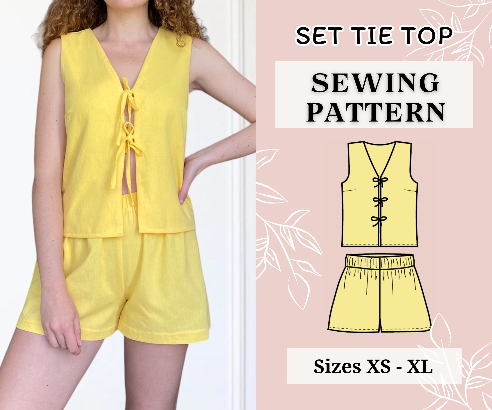 Set Tie Top Pattern