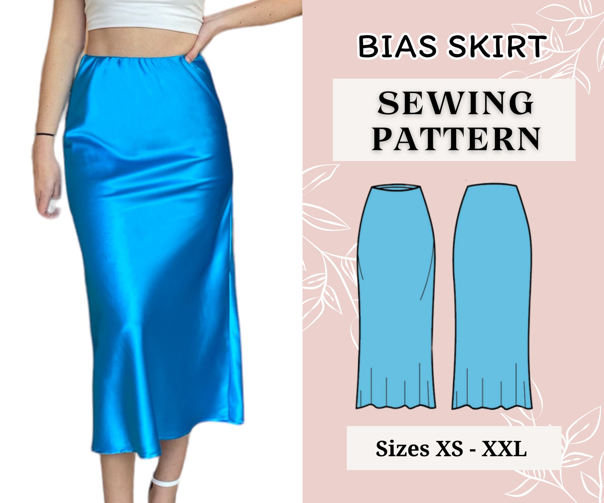 Bias Skirt Pattern