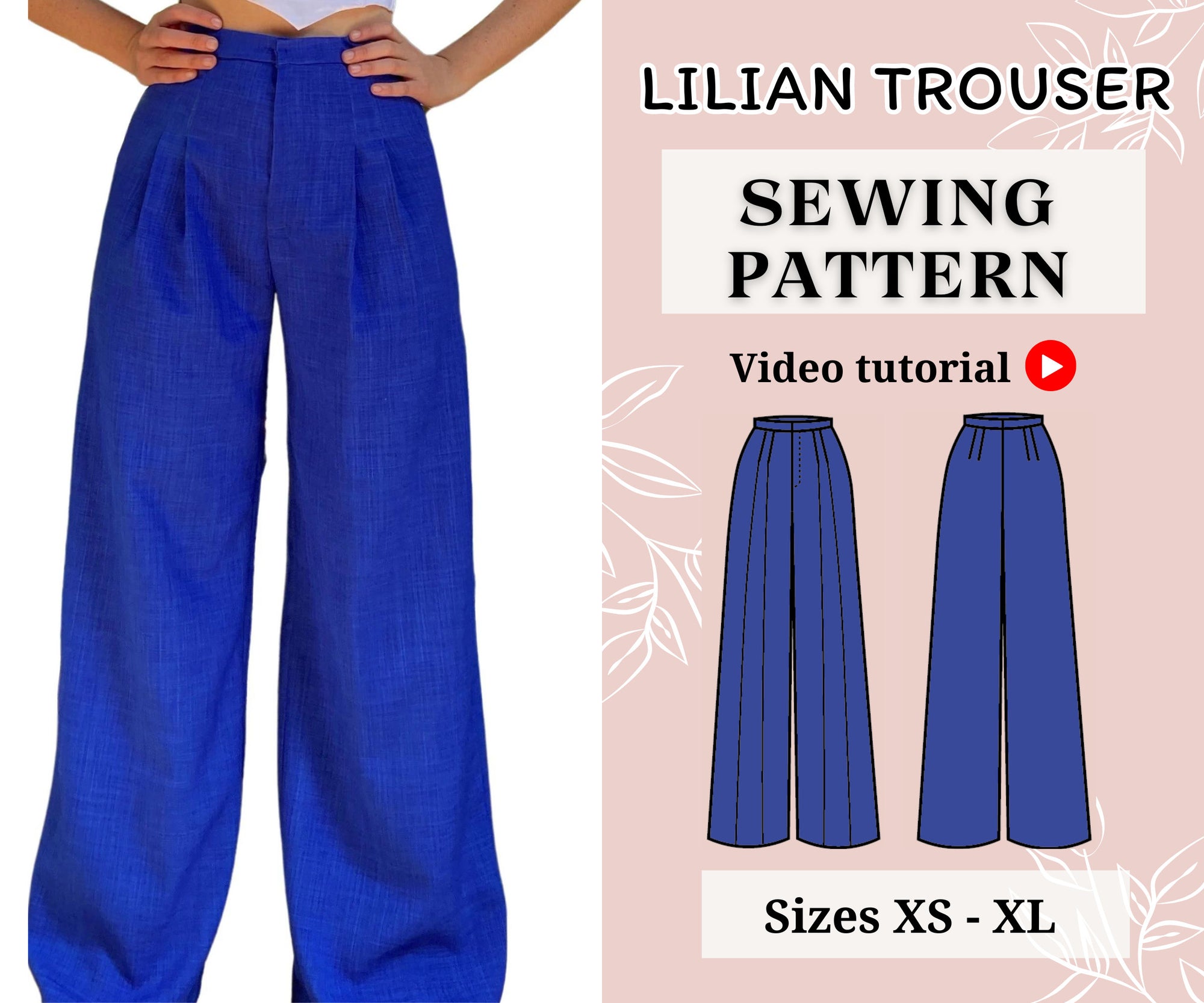 Lilian Trouser Pattern