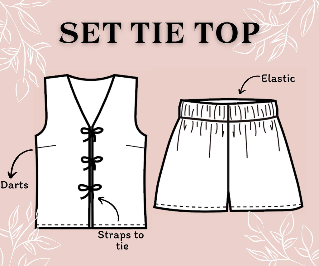 Set Tie Top Pattern