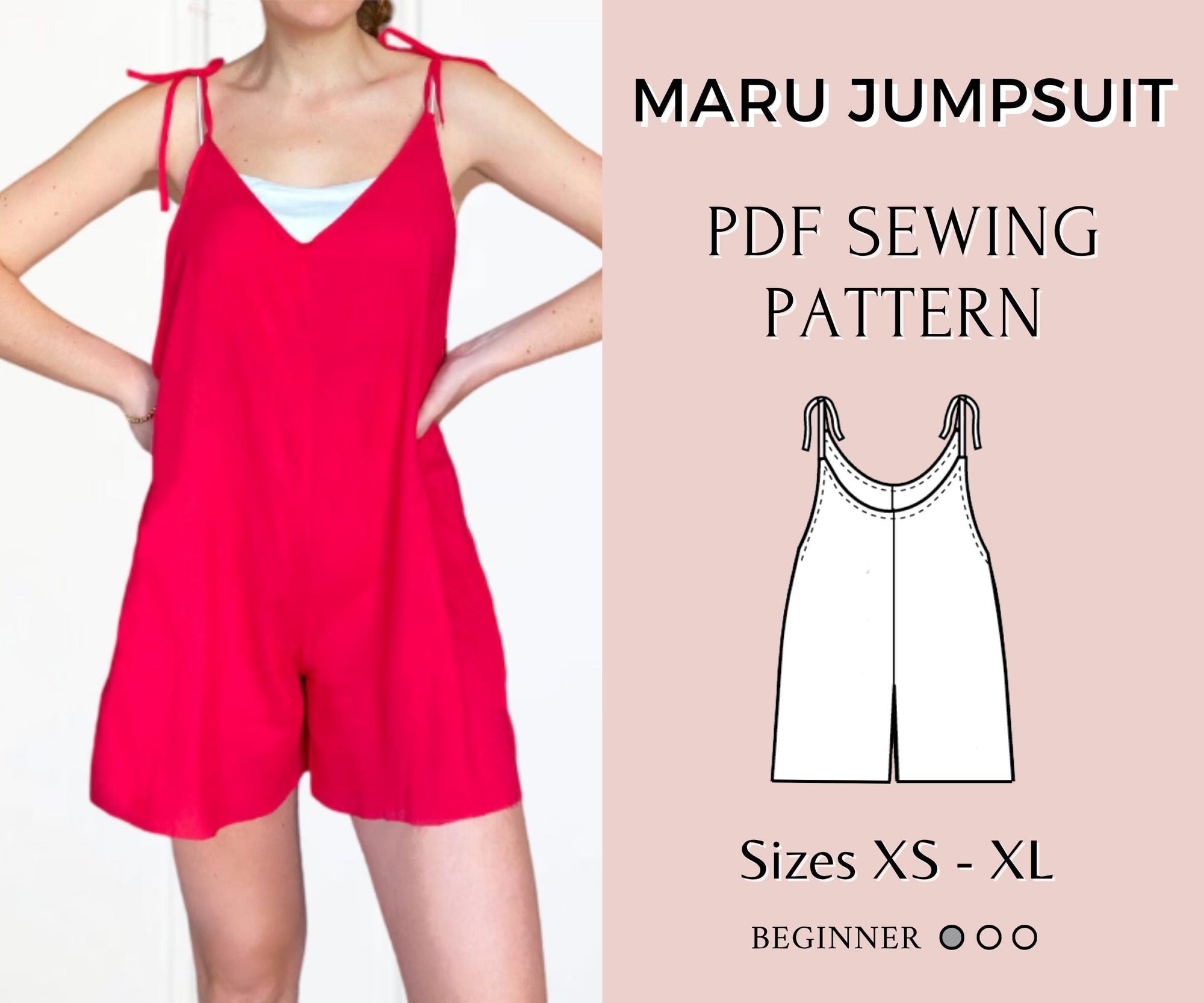 Maru Jumpsuit Pattern
