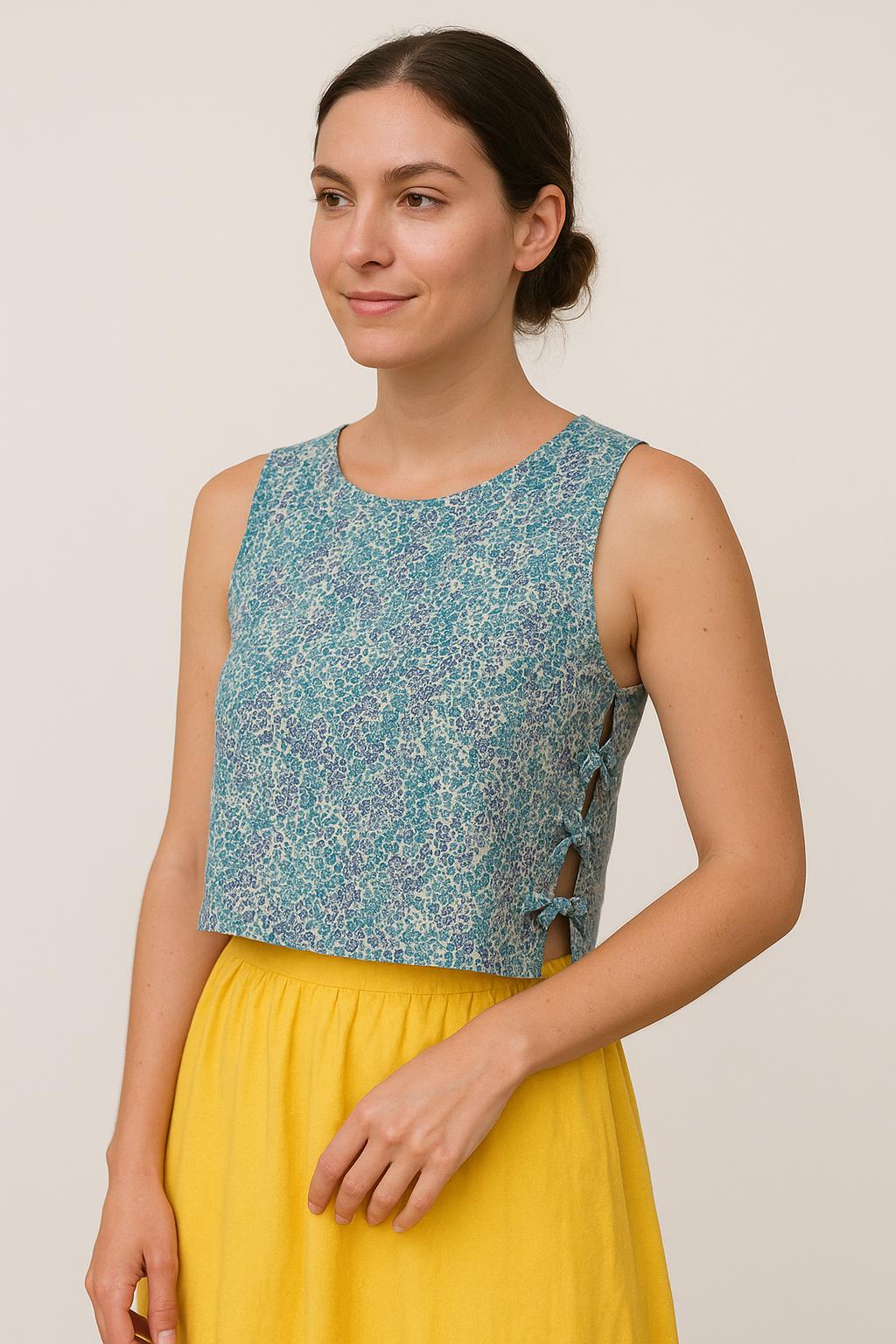 Tie Side Top Pattern
