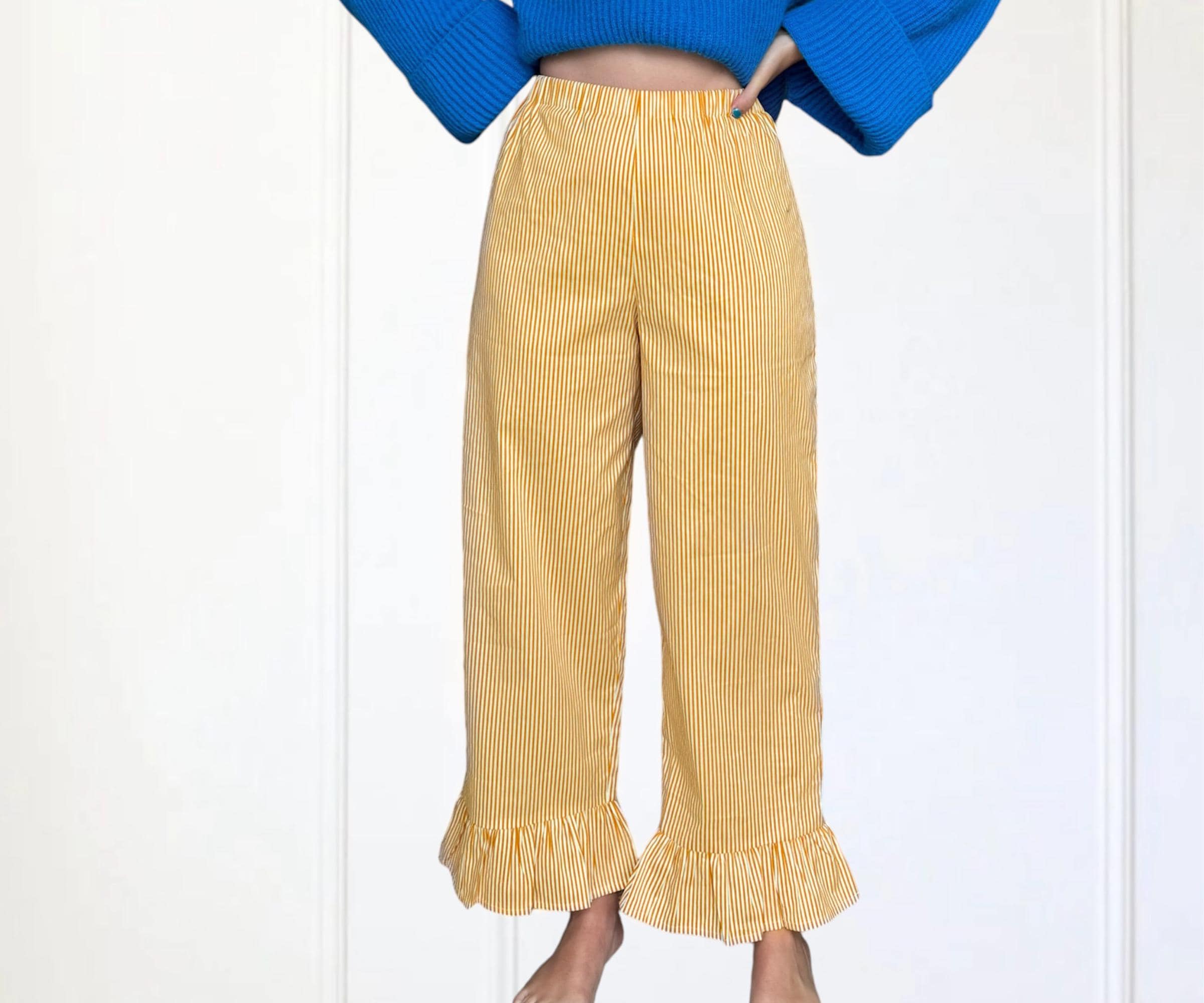 Ruffled Pants Pattern
