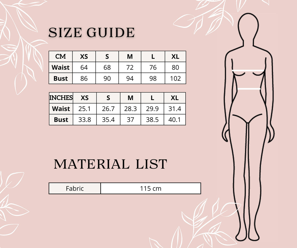 Tie Side Top Pattern