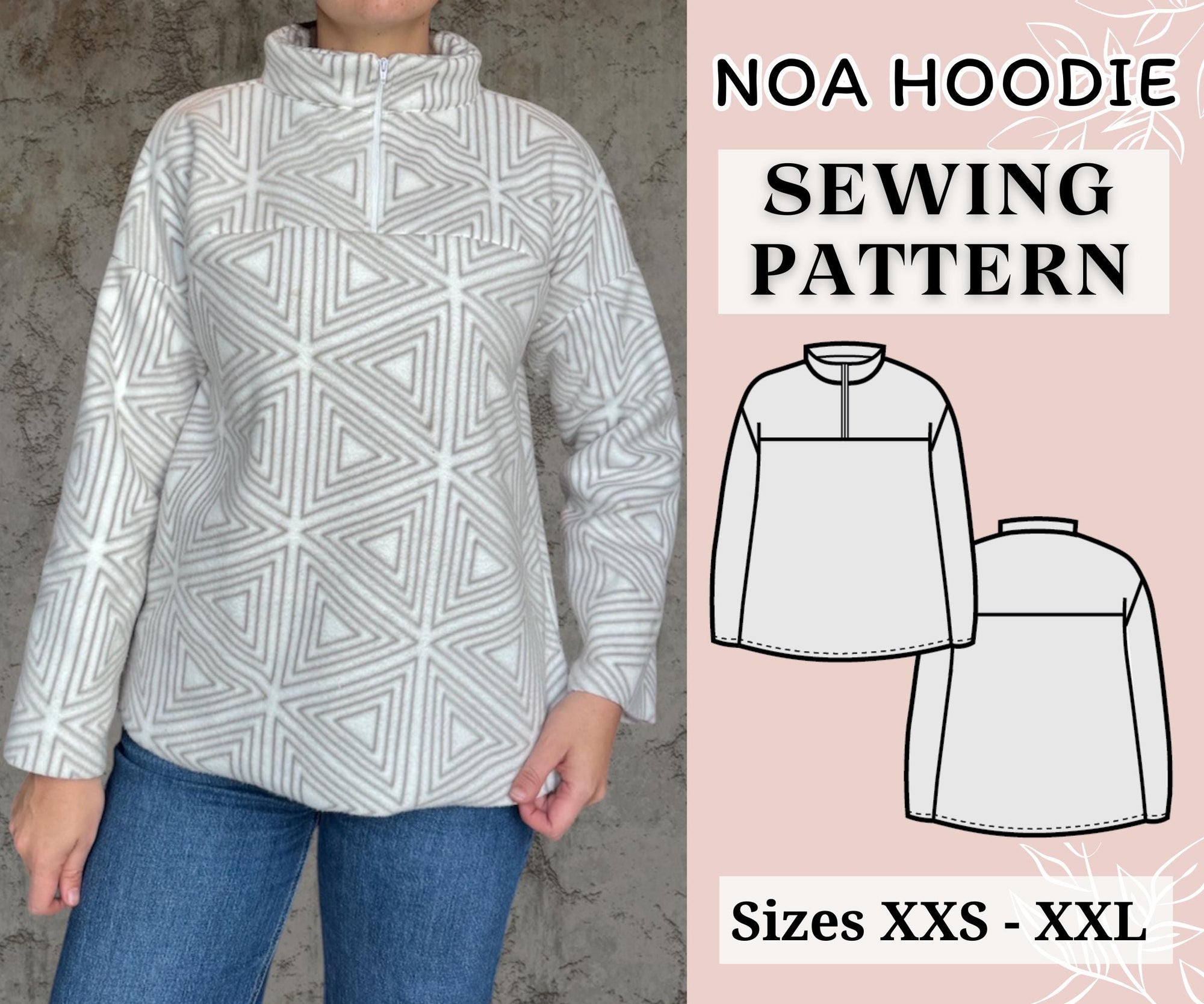 Noa Hoodie Pattern