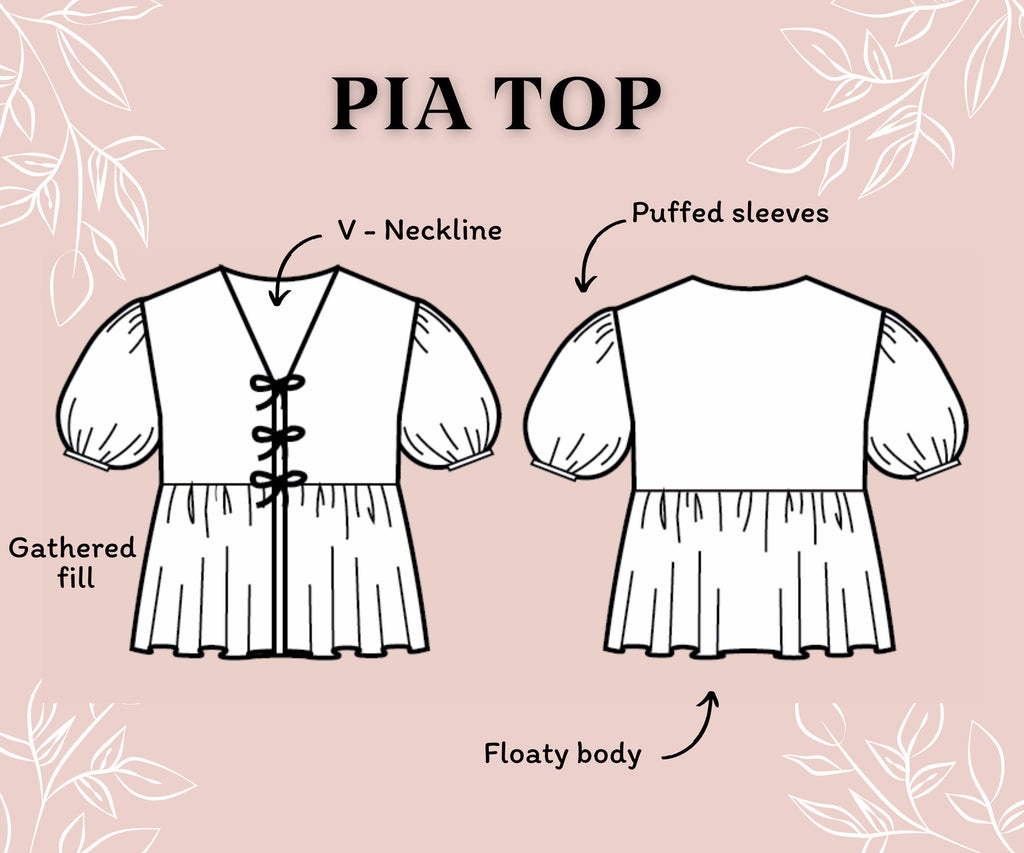 Pia Top Pattern