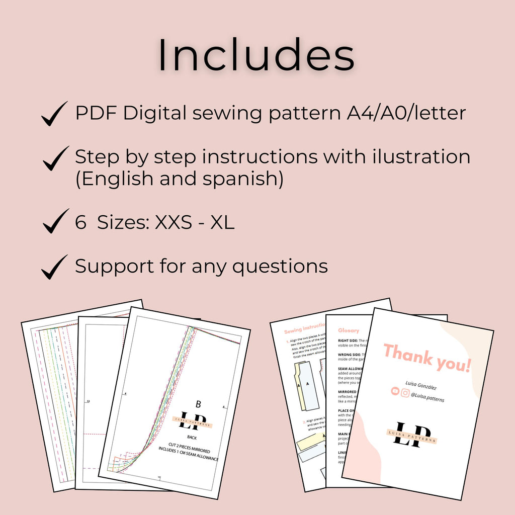 Ruffled Pants Pattern