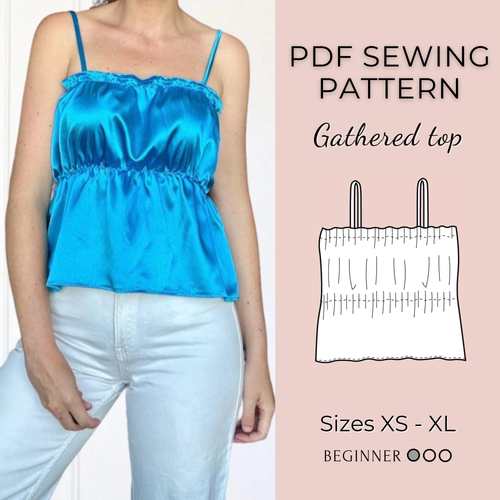 Gathered Top Patern