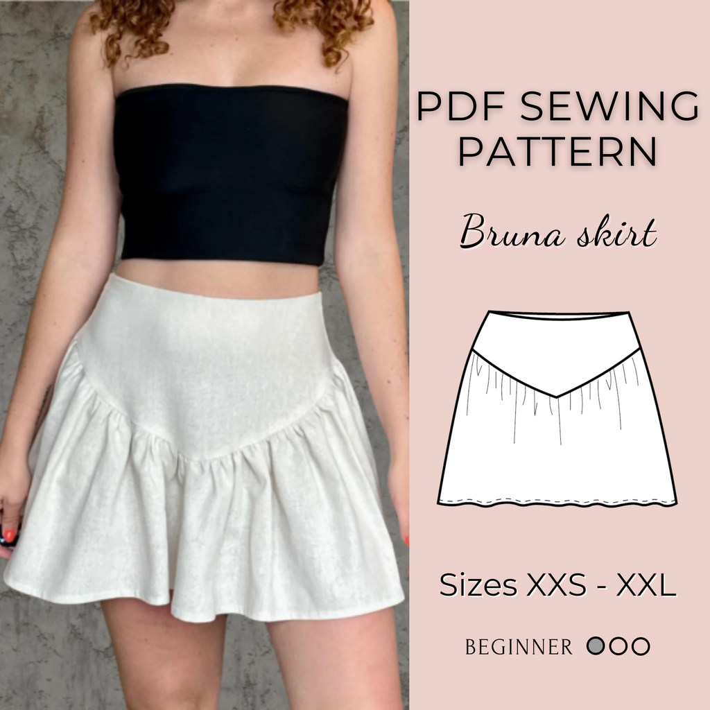 Patrón de falda Bruna