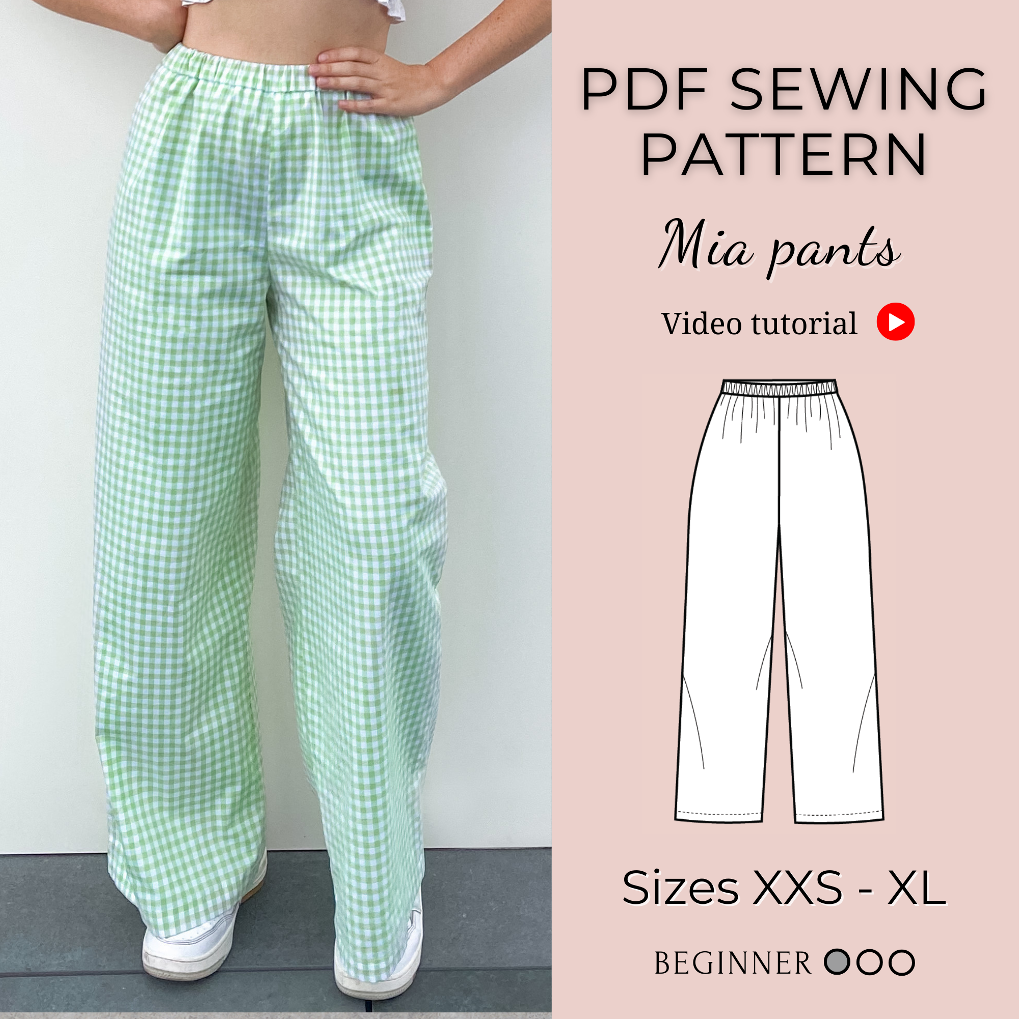 Mia Pants Pattern