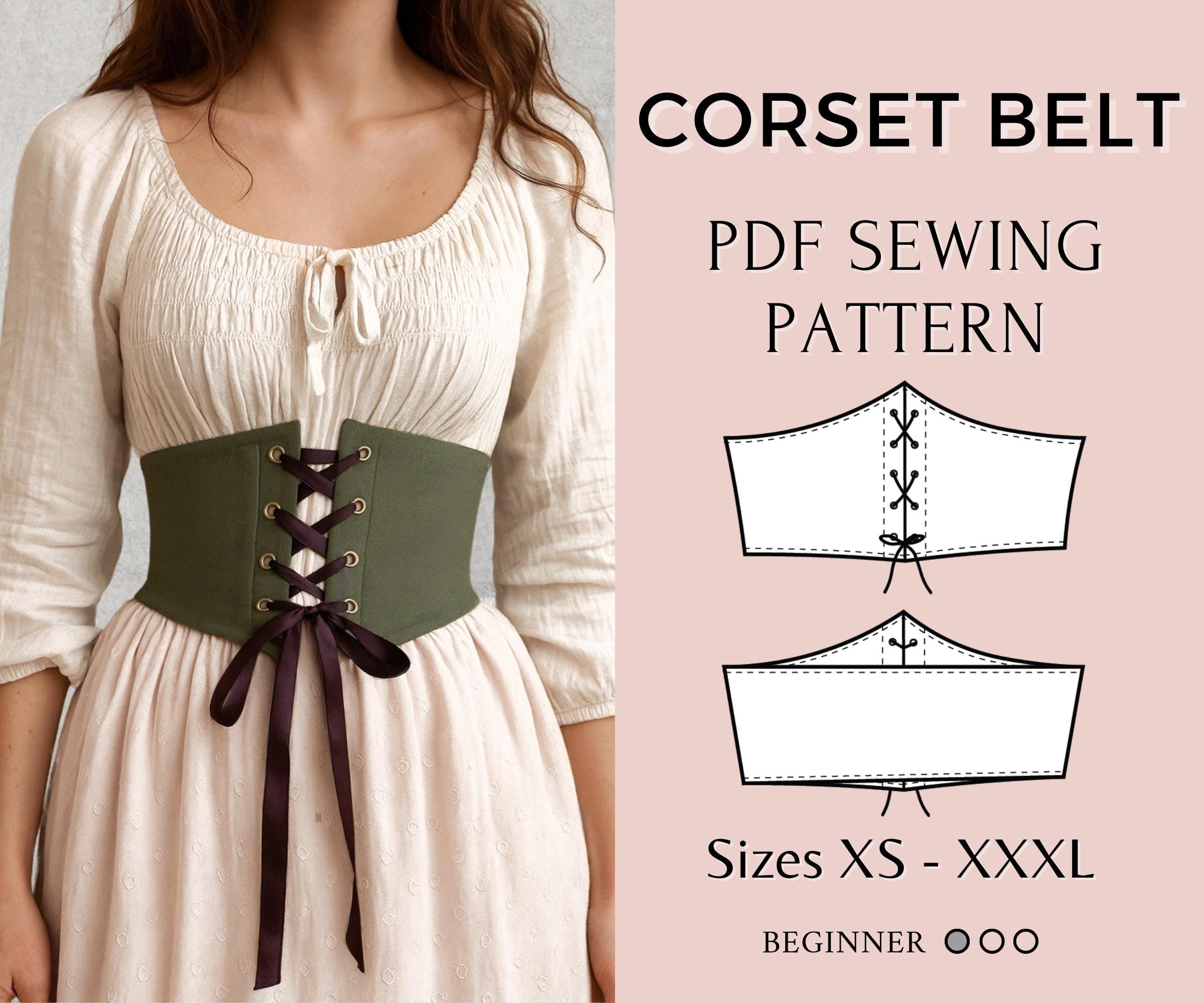 Corset Belt Pattern