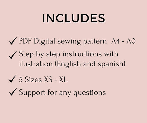 Amy Top Pattern