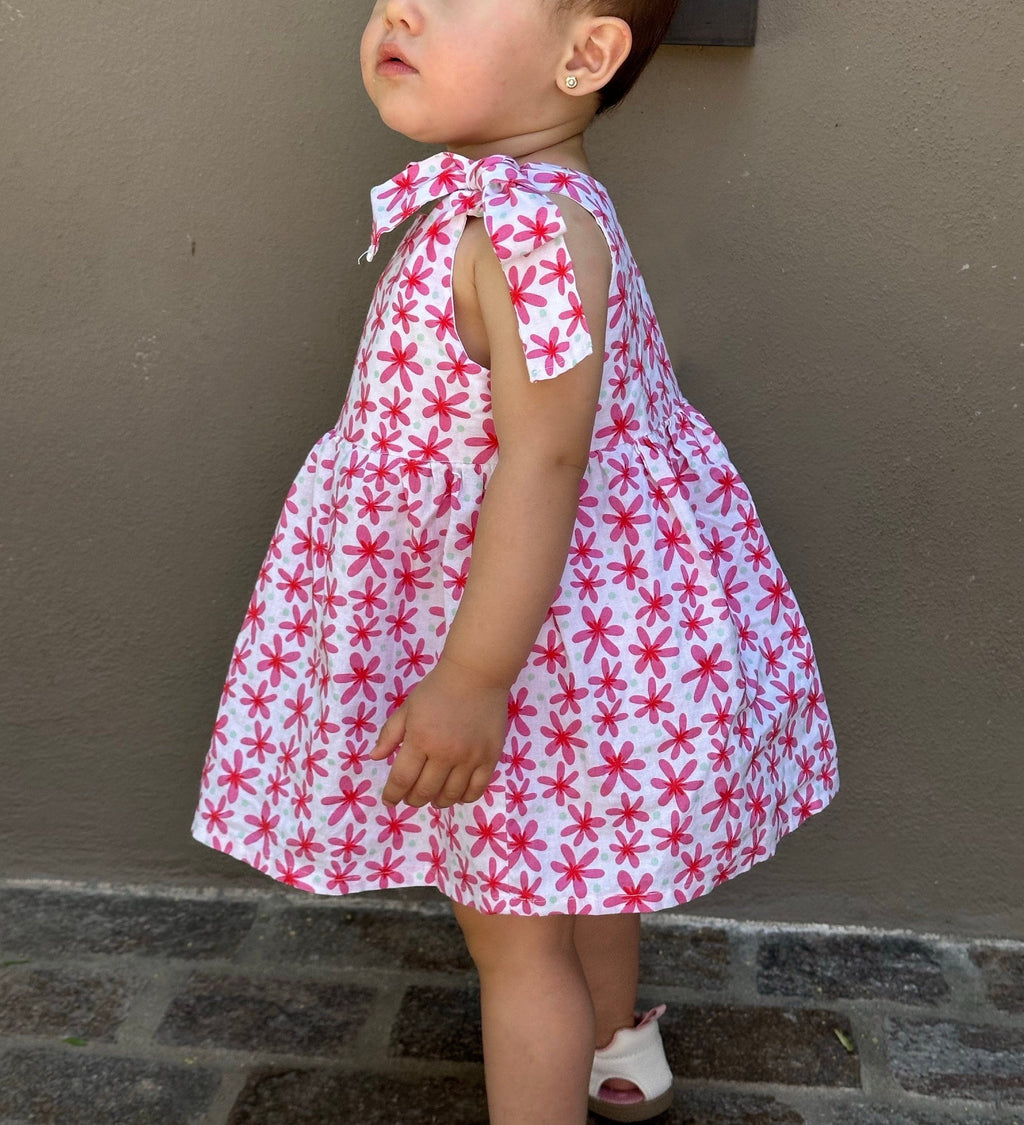 Shoulder Tie Dress