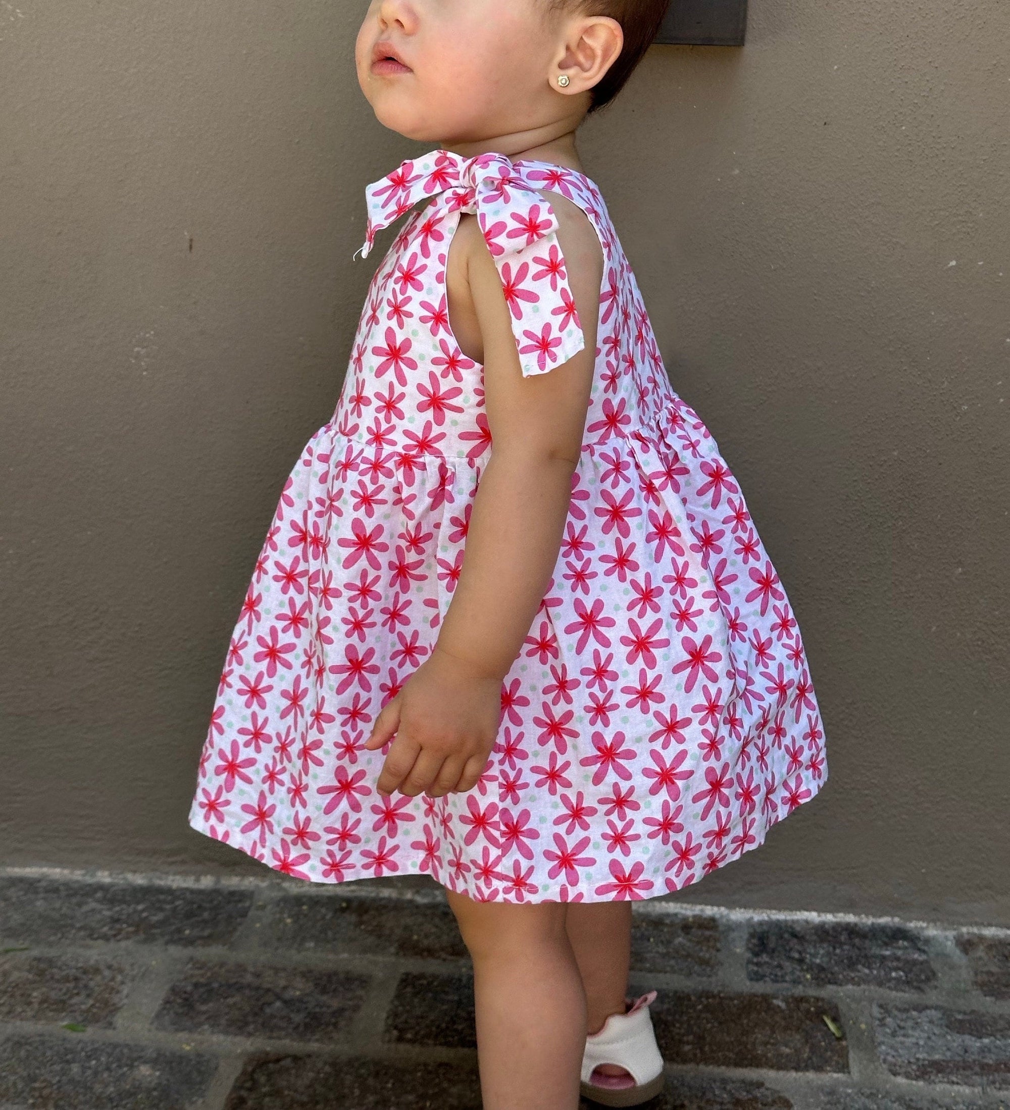 Shoulder Tie Dress