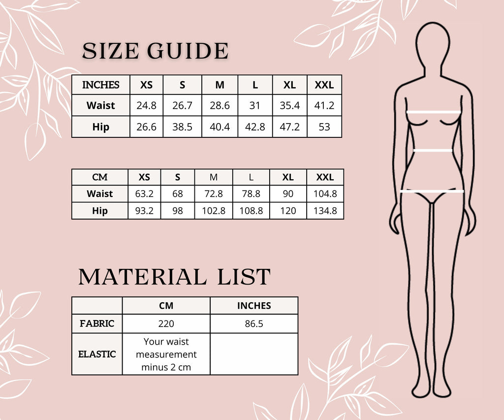 Bias Skirt Pattern