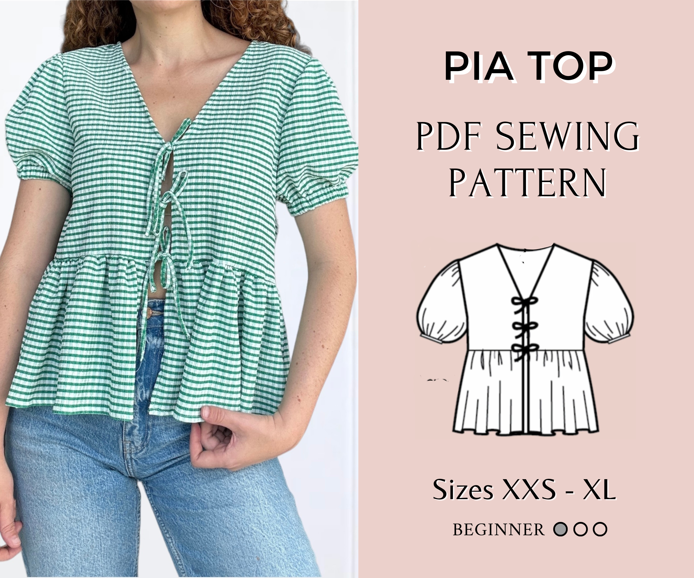 Pia Top Pattern