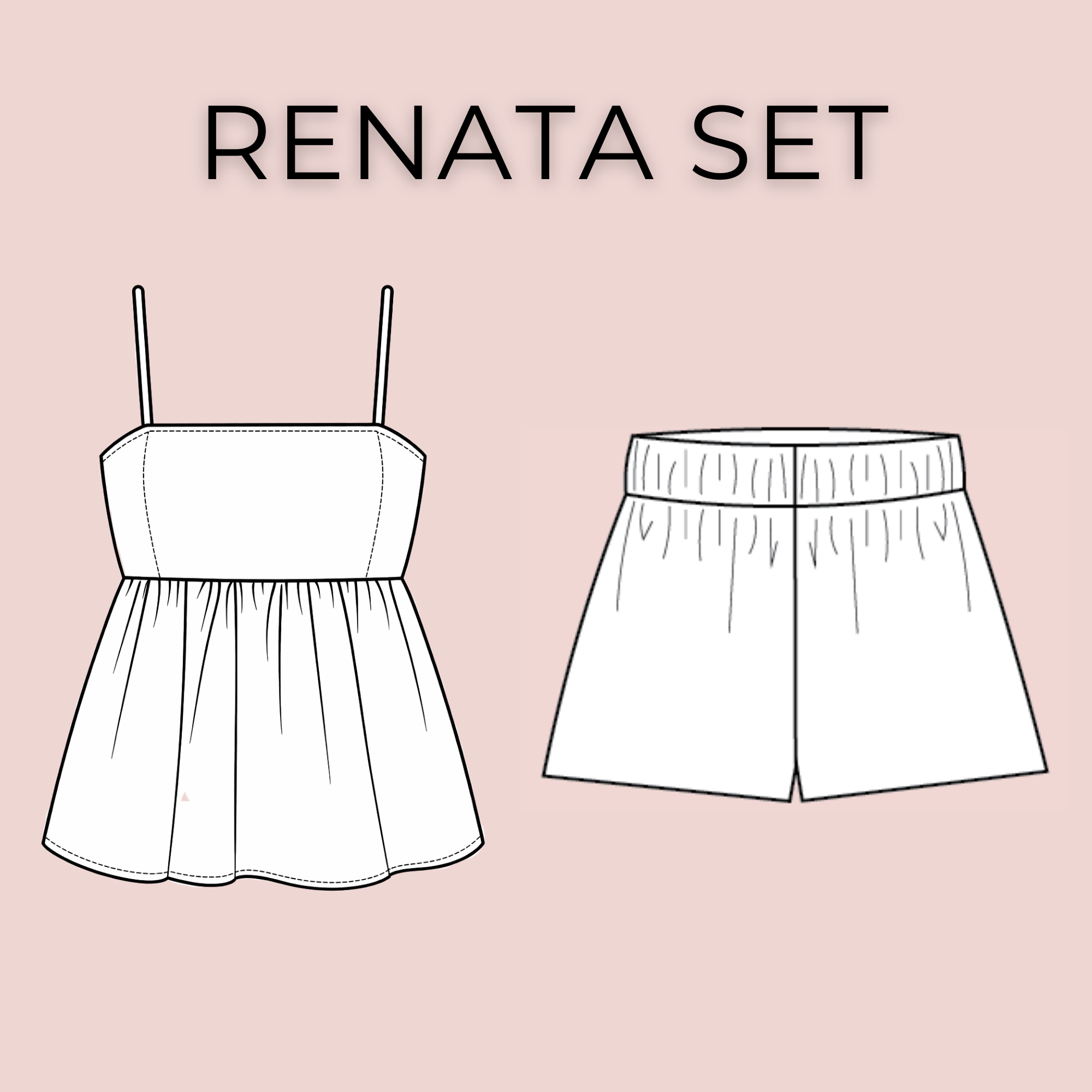 Renata Shorts and Top Set