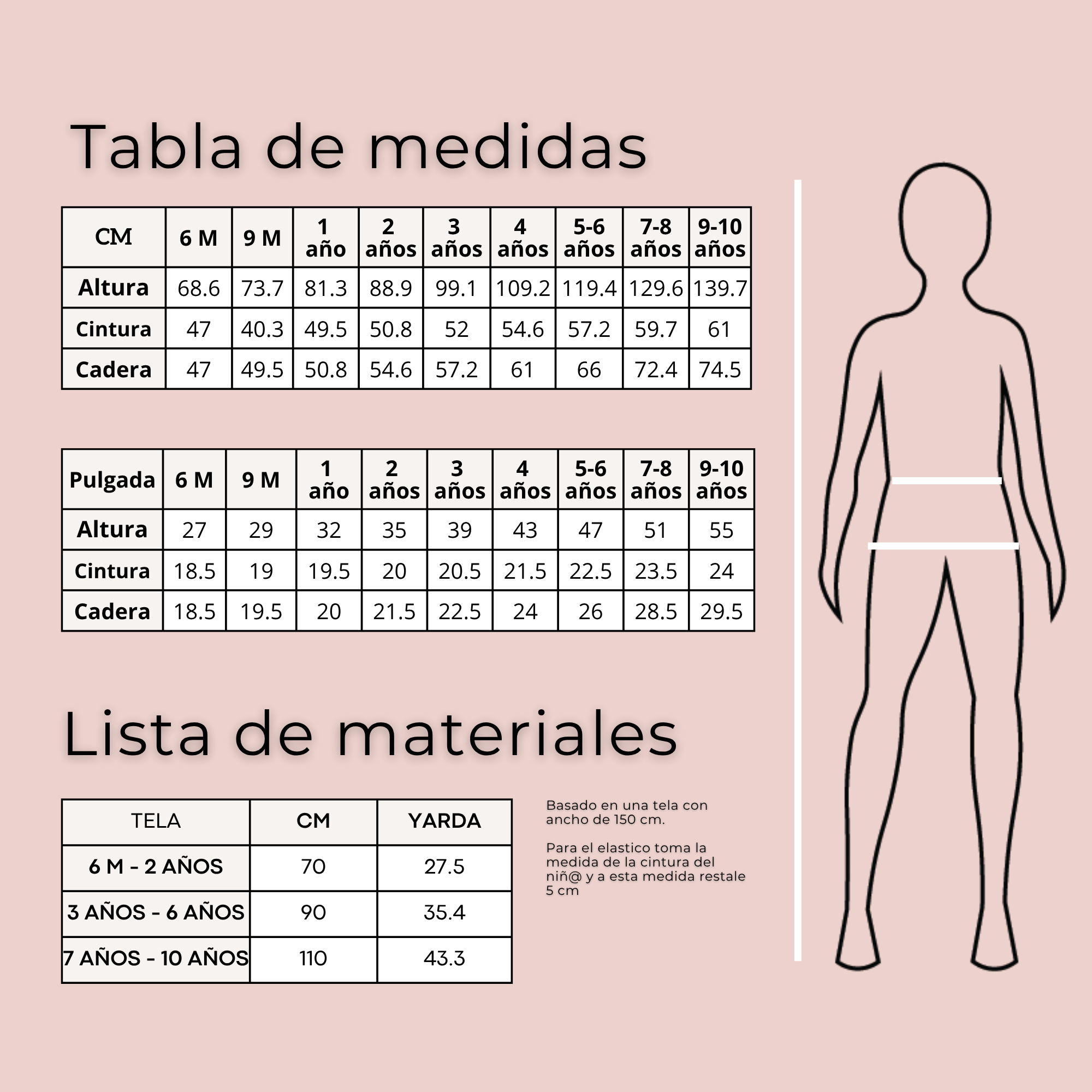 Pantalón para niñ@