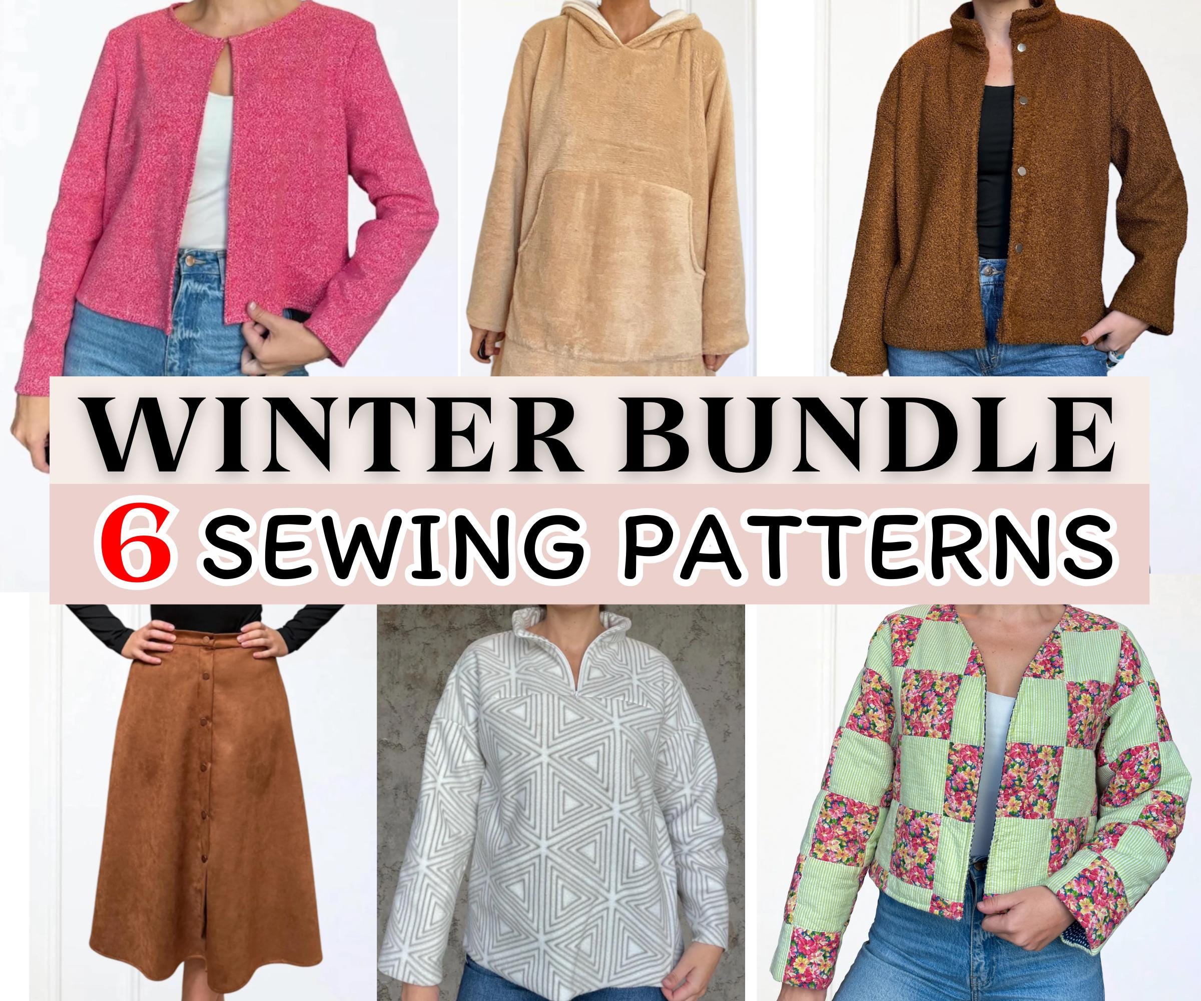 Patrón de costura en pdf / Patrón de top de mujer / Patrones de otoño / Patrón de top con lazo / Patrón de costura de top / Patrón de costura de chaqueta