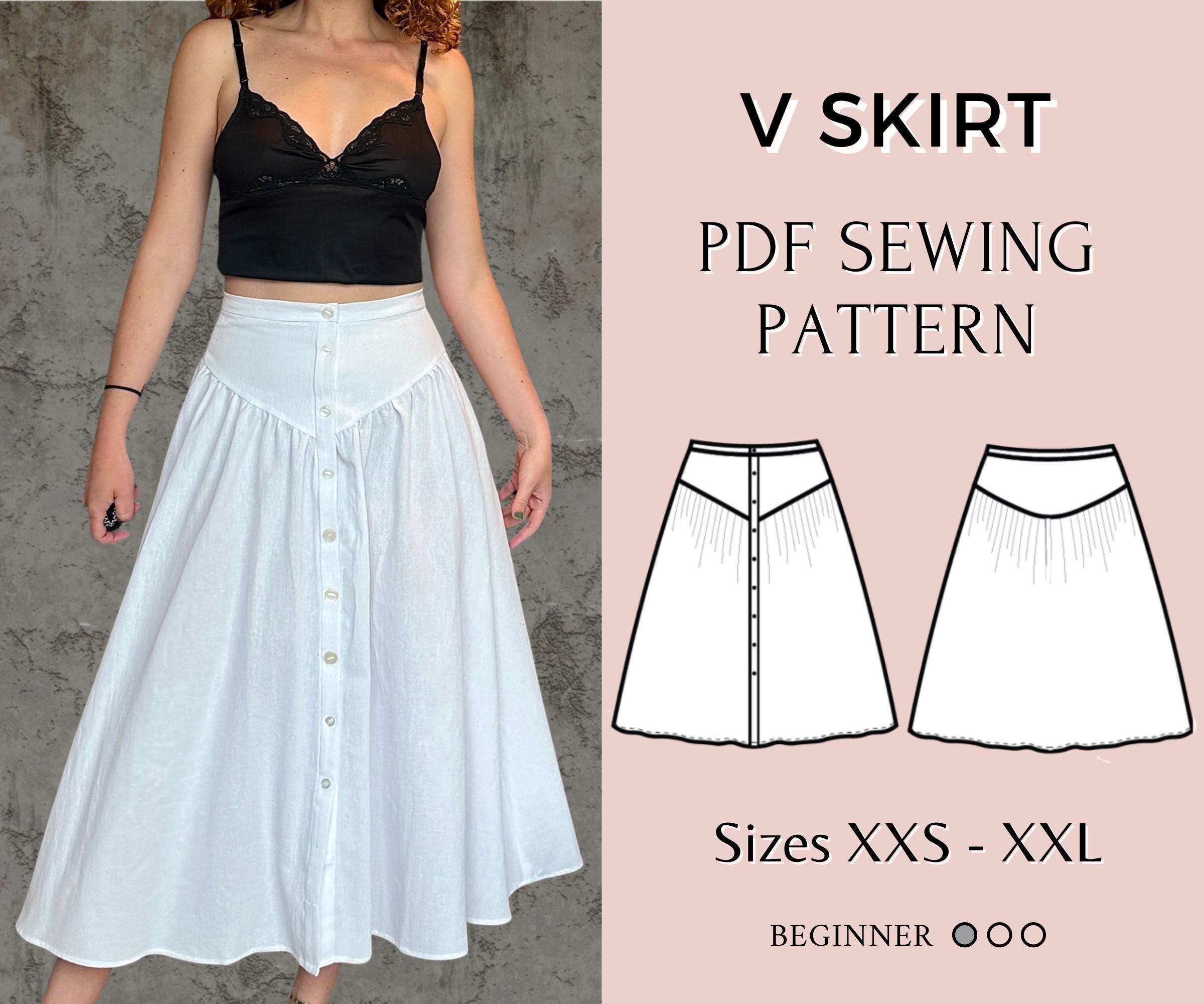 V Skirt Pattern
