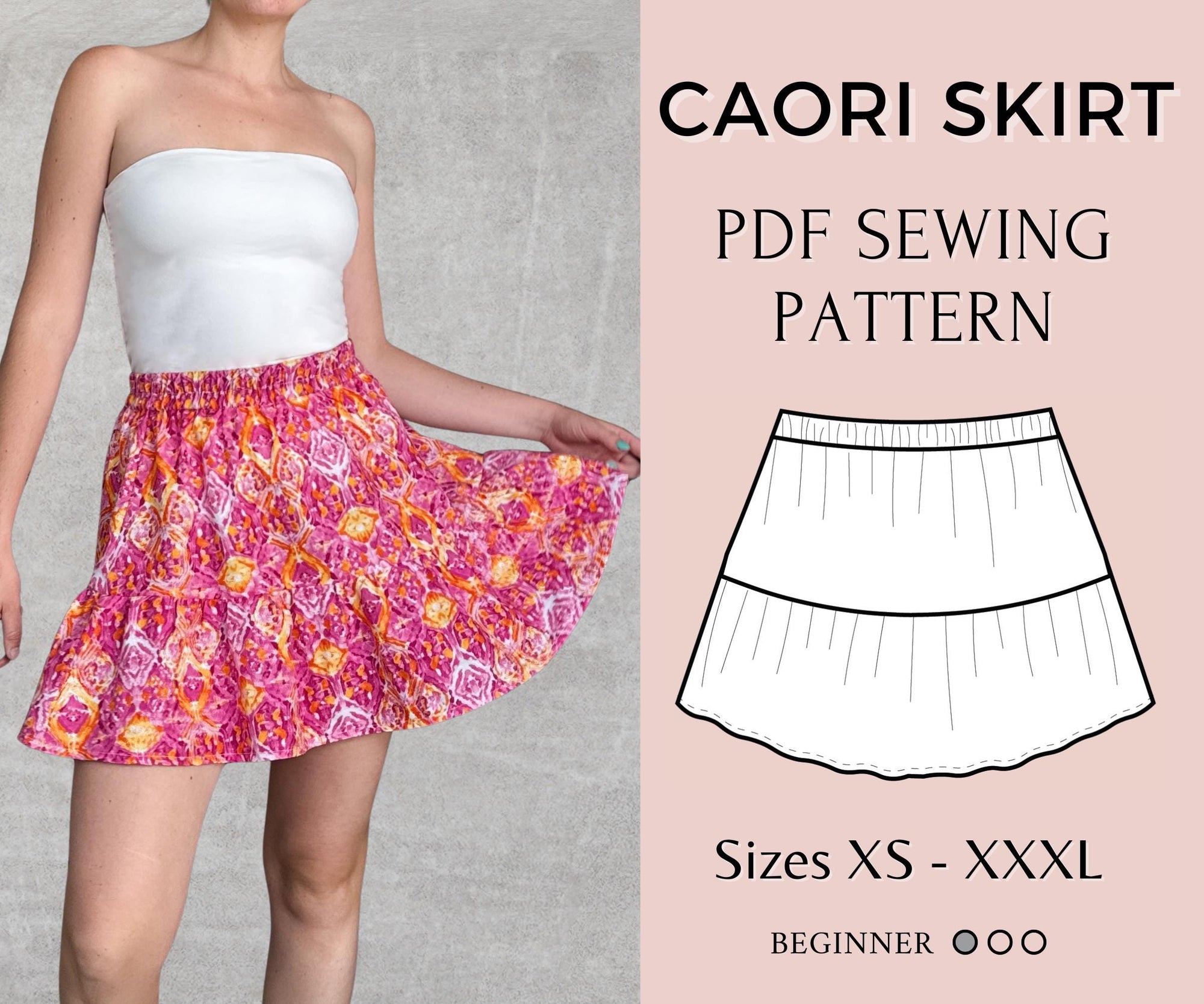 Caori Skirt Pattern