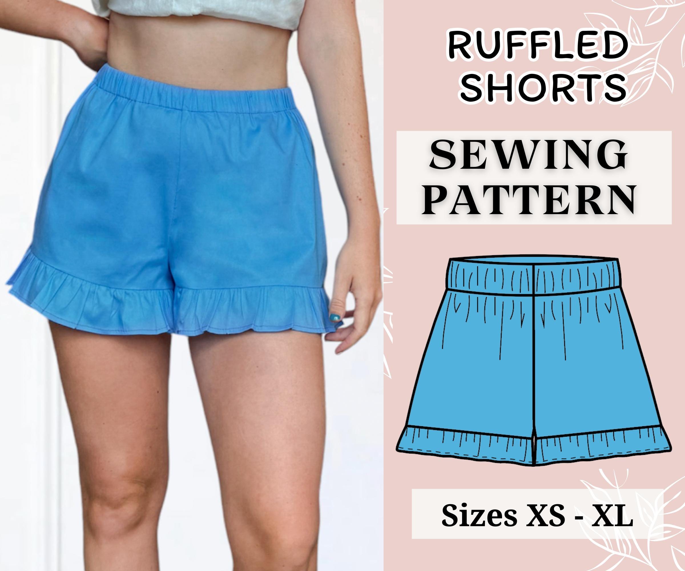 Ruffled Shorts Pattern
