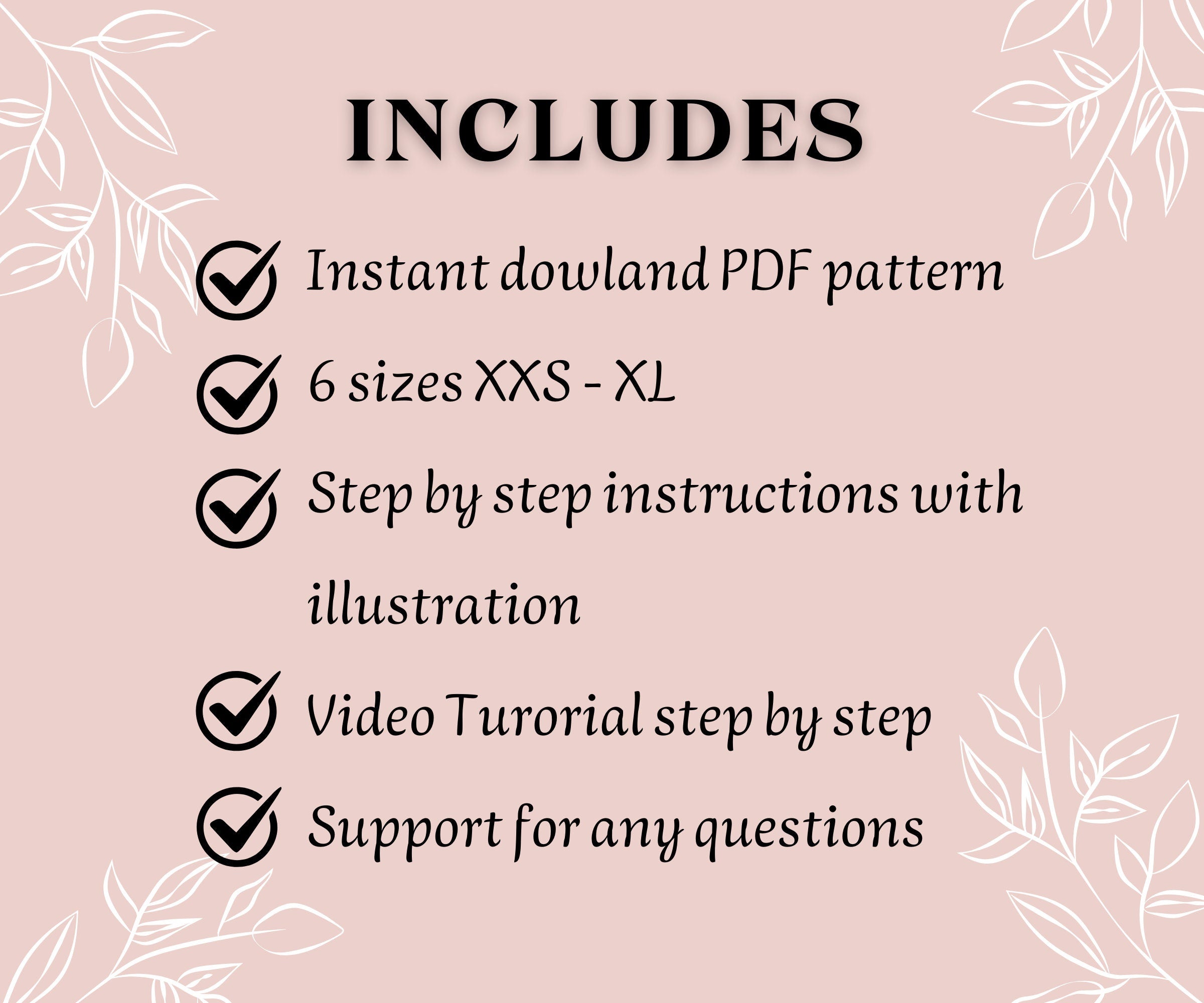 Mia Pants Pattern