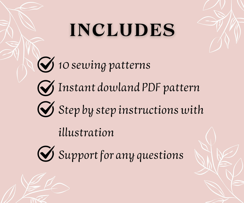 Bundle 10 patterns