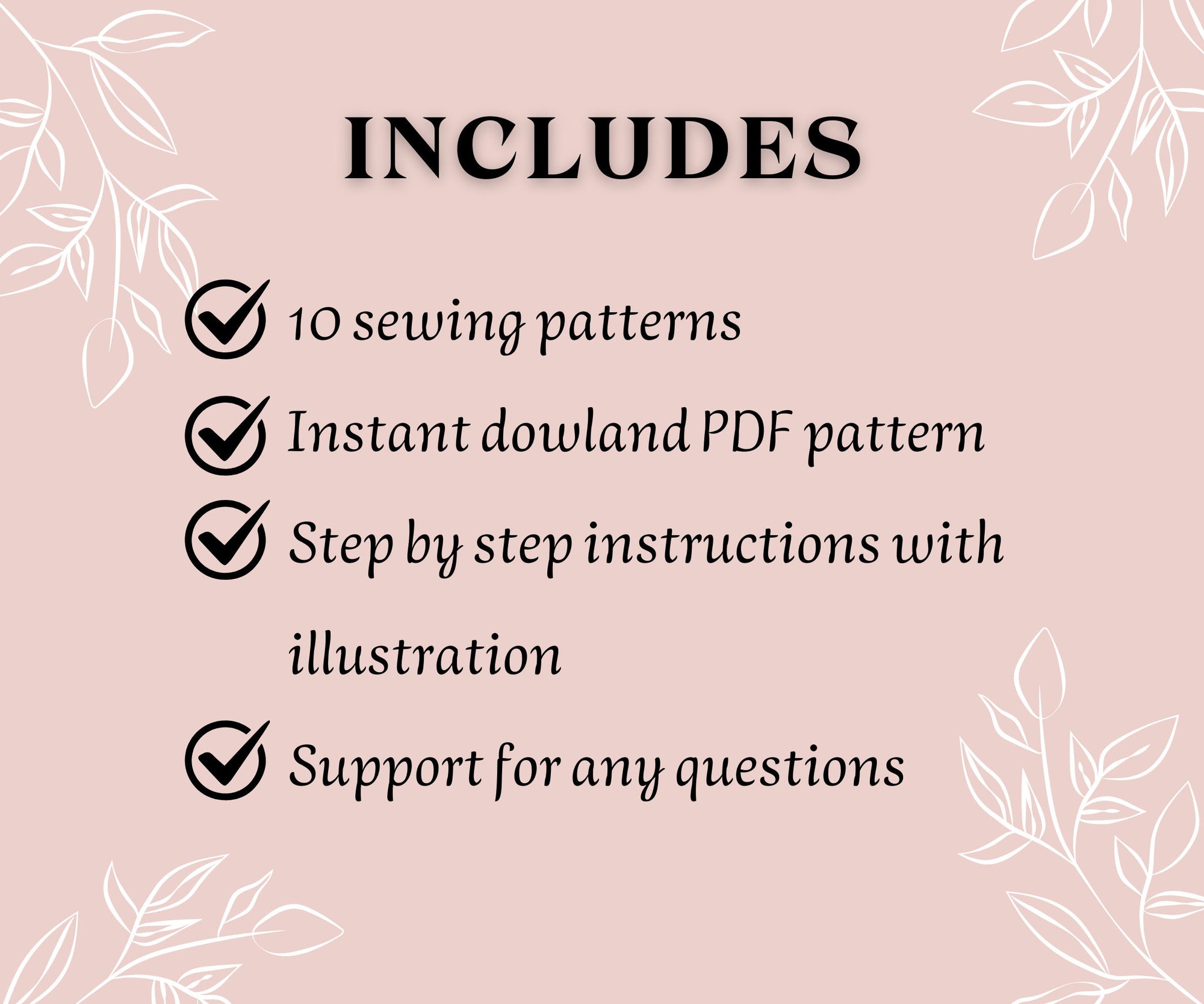 Bundle 10 patterns