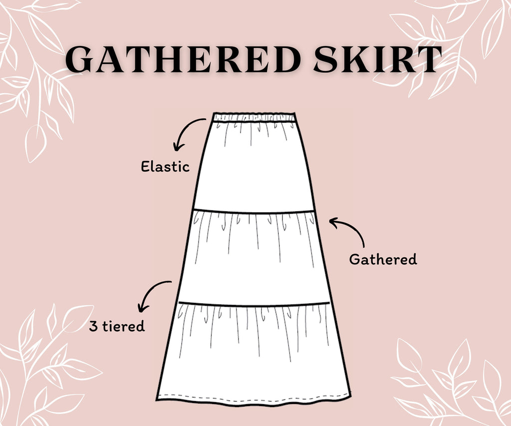 Gathered Skirt Pattern
