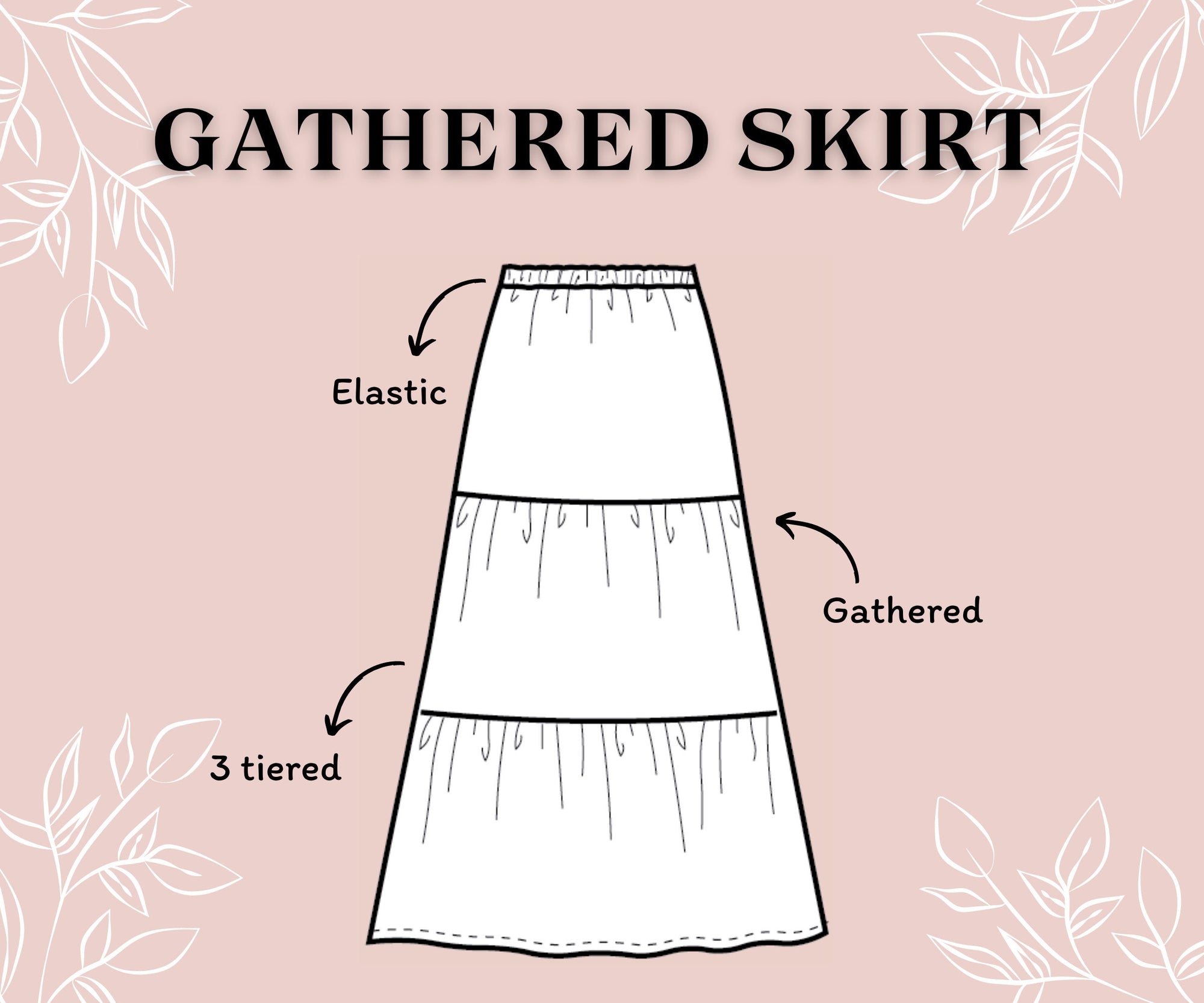 Gathered Skirt Pattern