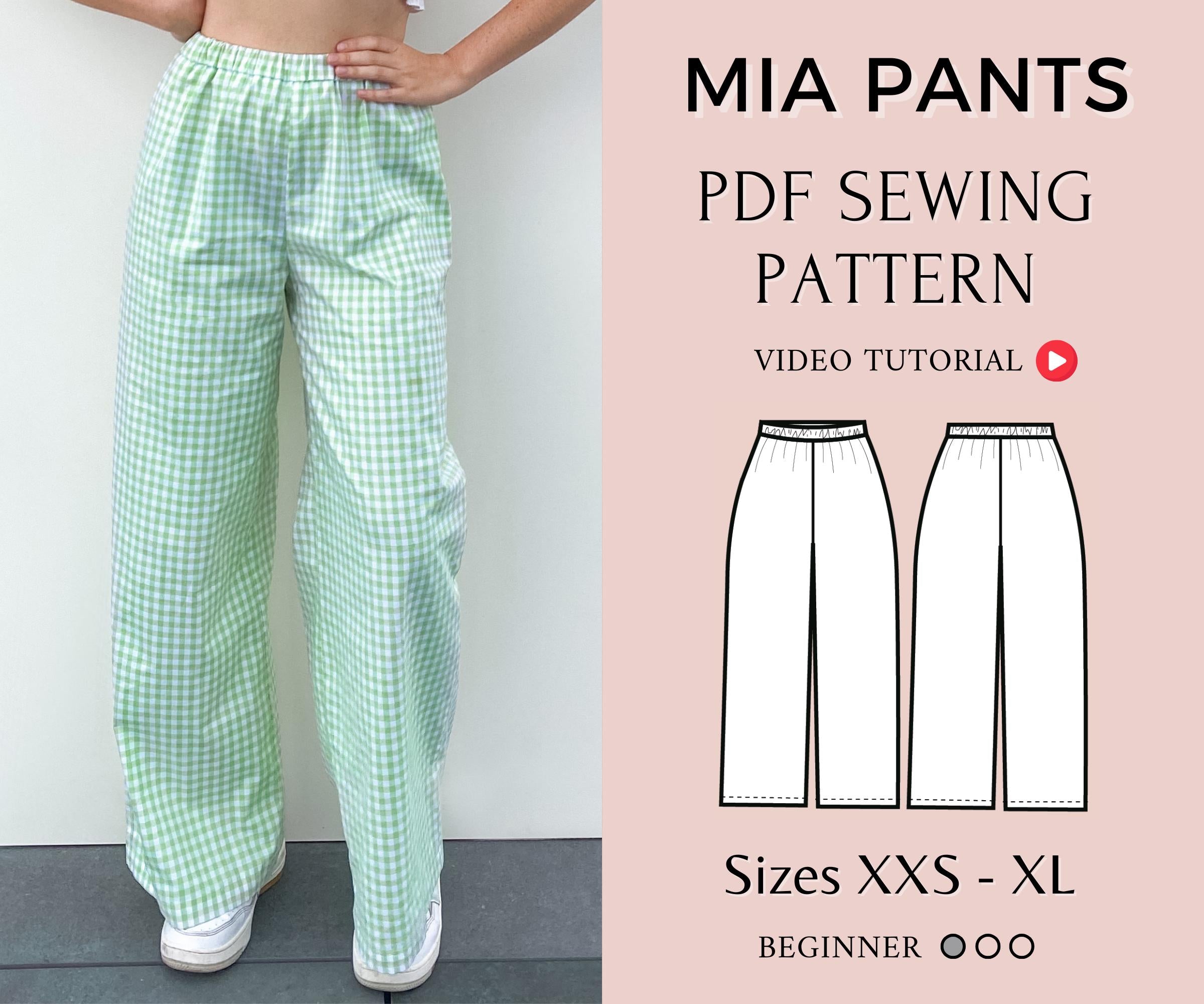 Mia Pants Pattern