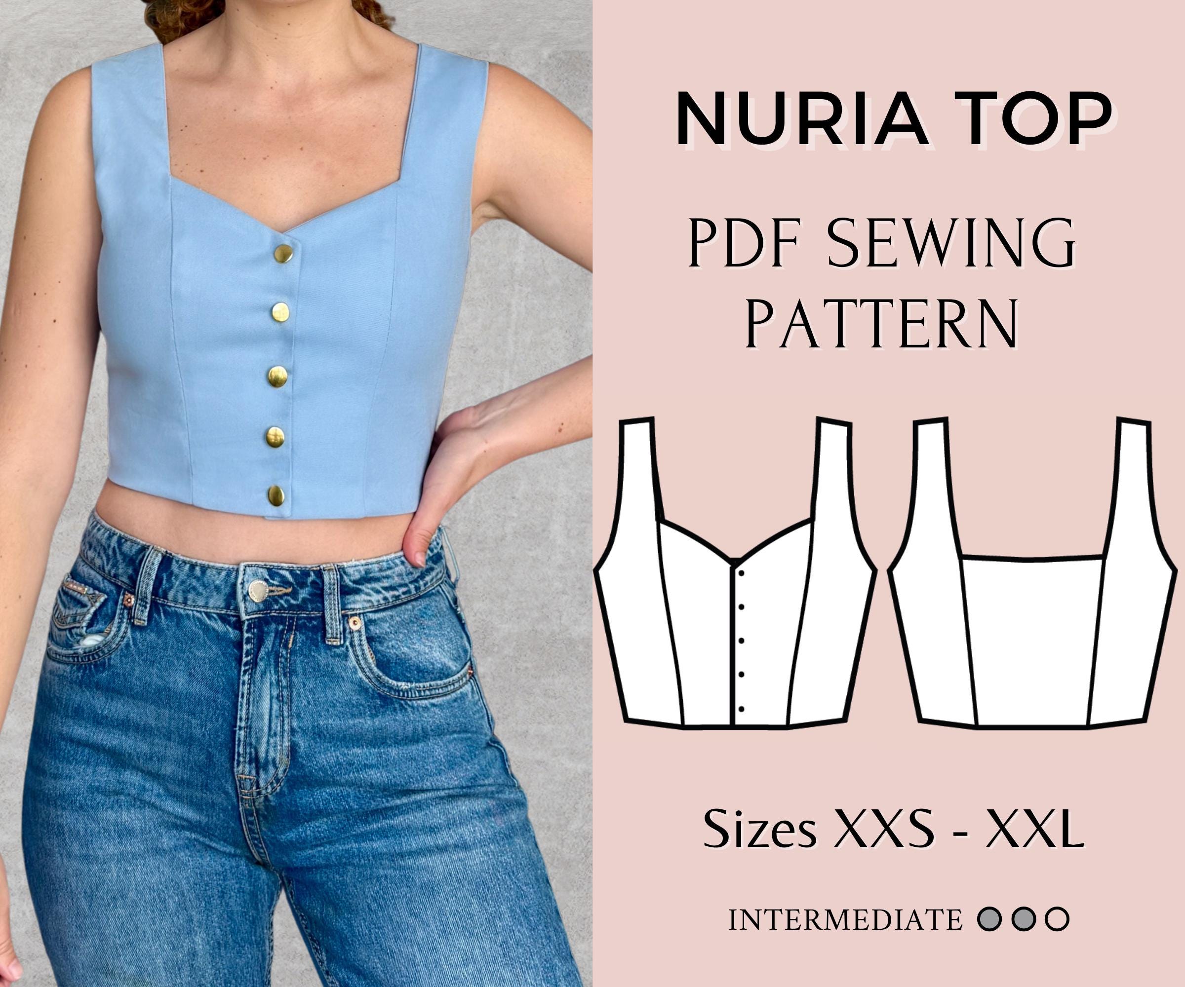 Nuria Top Pattern