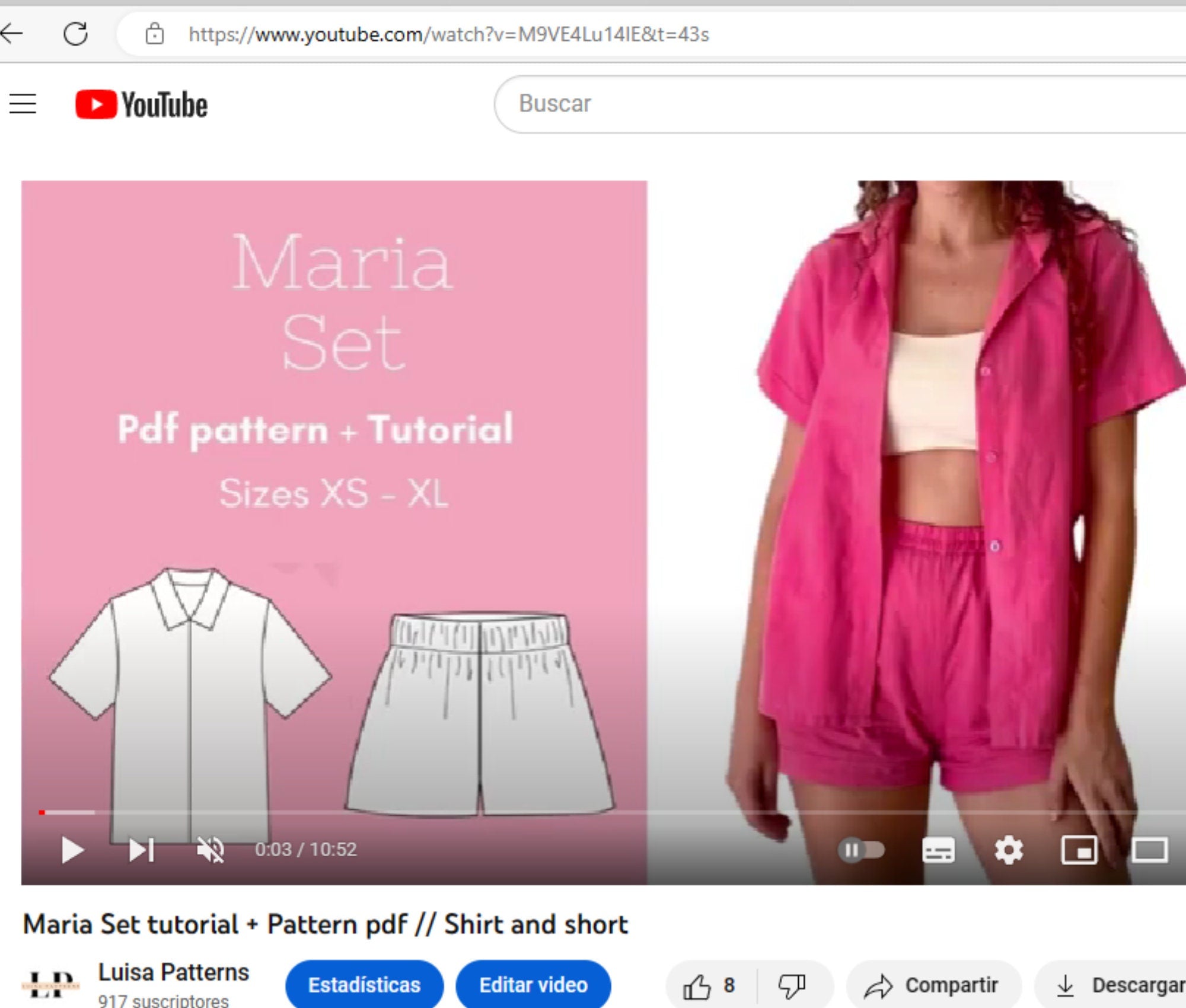 Maria Set Pattern