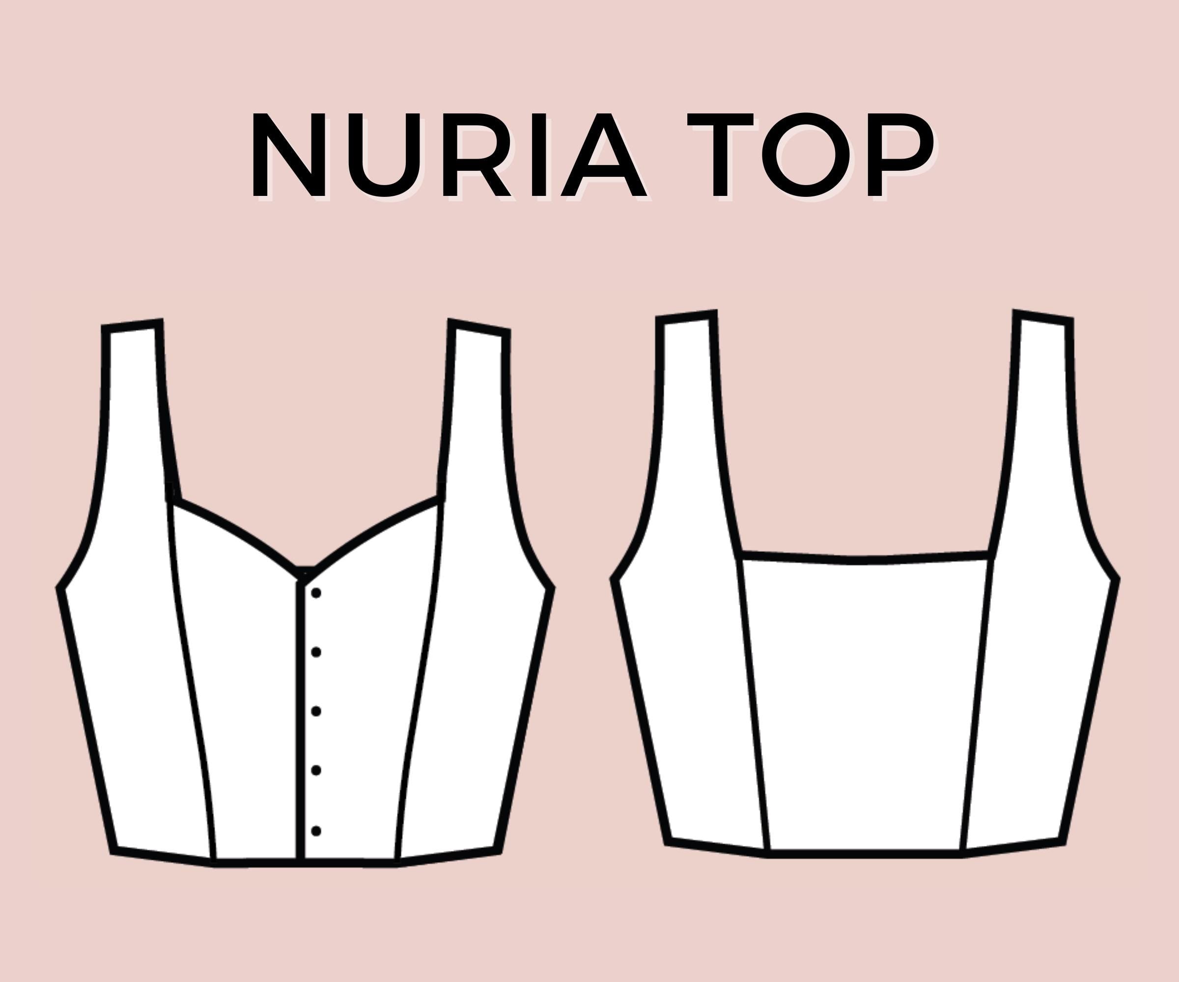 Nuria Top Pattern