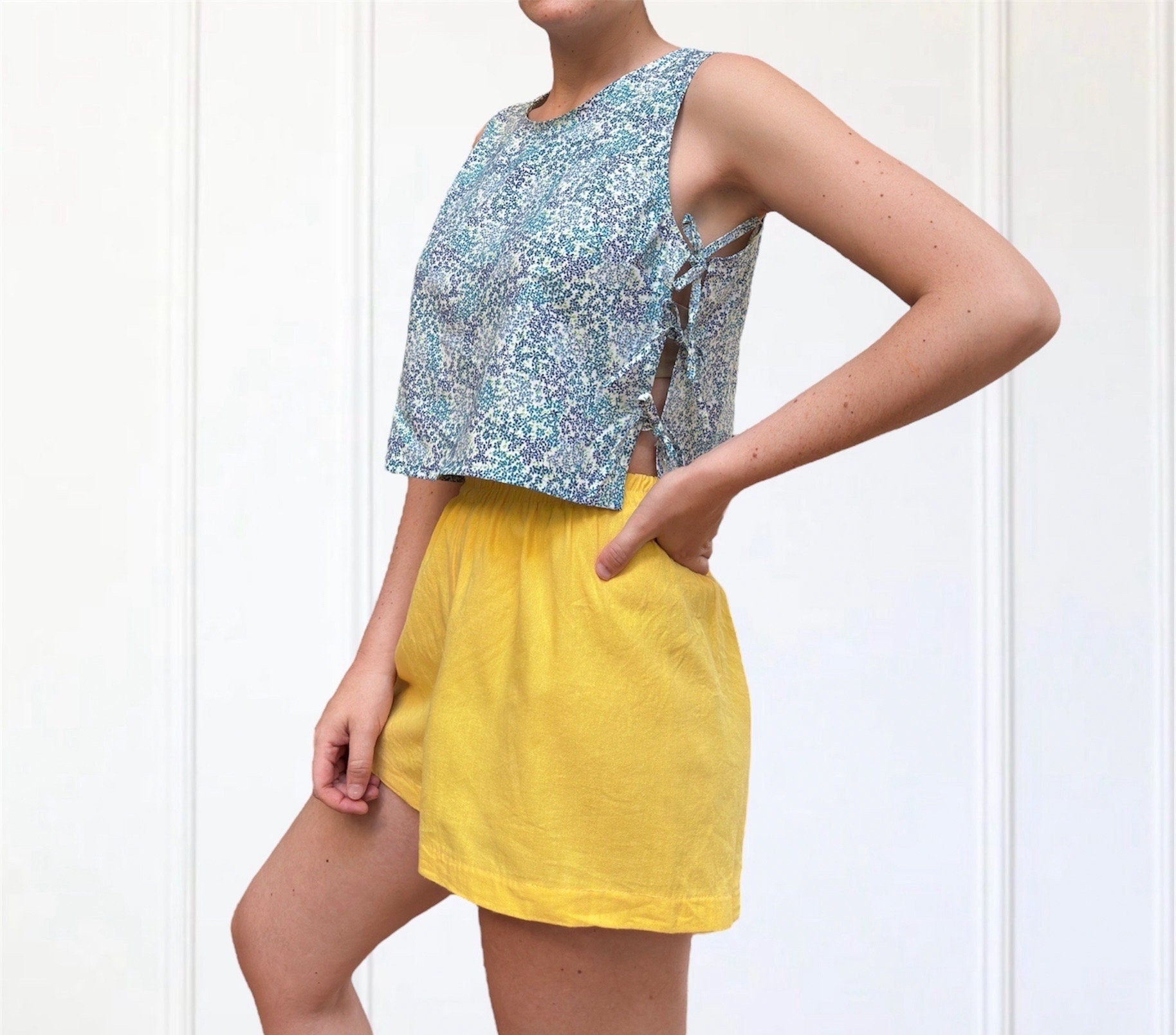 Tie Side Top and Shorts Pattern